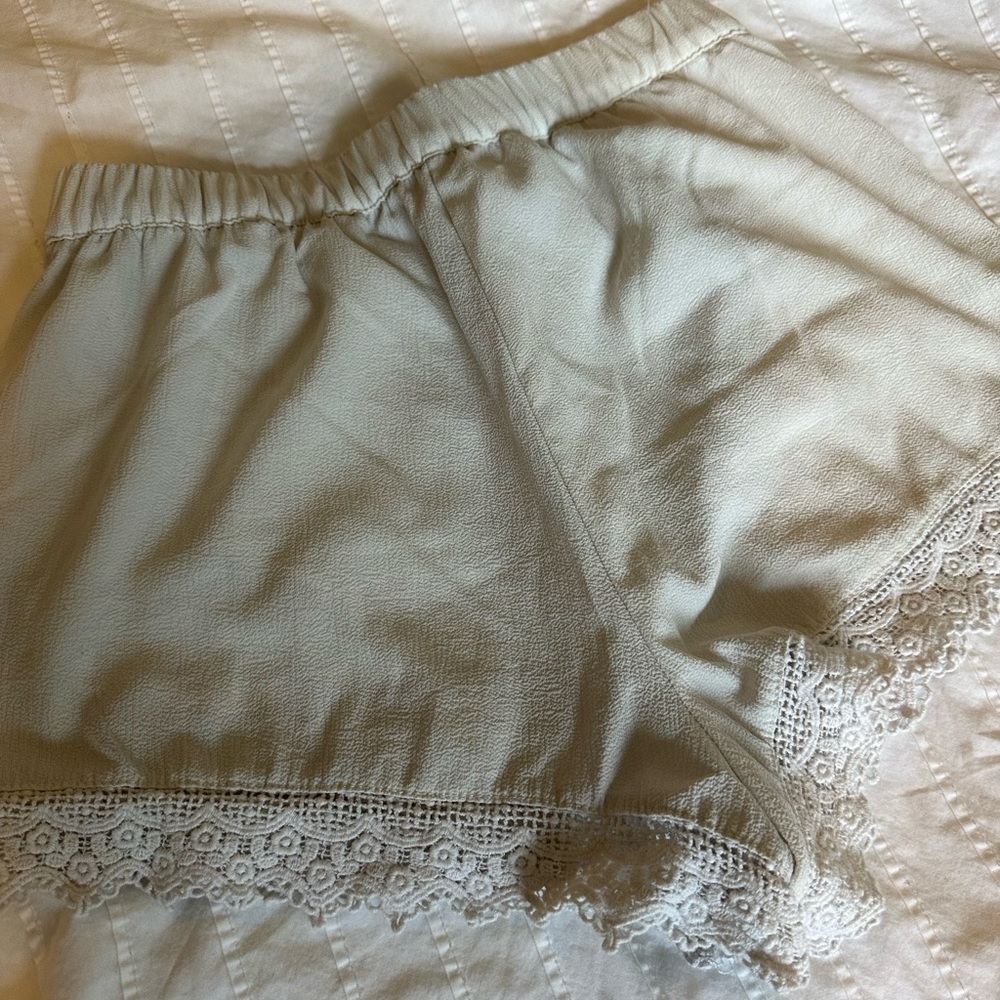 White Shorts